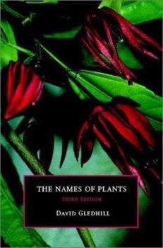 Paperback The Names of Plants Book