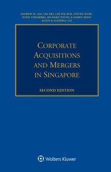 Paperback Corporate Acquisitions and Mergers in Singapore Book