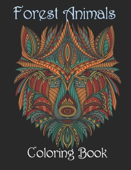 Paperback Forest Animals: Coloring Book