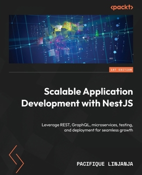 Paperback Scalable Application Development with NestJS: Leverage REST, GraphQL, microservices, testing, and deployment for seamless growth Book