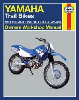 Paperback Haynes Yamaha Trail Bikes Owners Workshop Manual Book