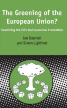 Hardcover Greening of the European Union Book