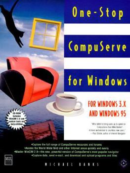 Paperback One-Stop CompuServe for Windows Book