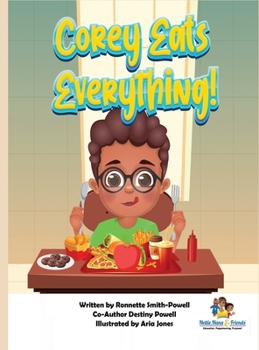 Hardcover Corey Eats Everything! [Large Print] Book