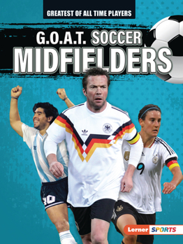 Paperback G.O.A.T. Soccer Midfielders Book