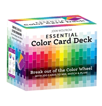 Essential Color Card Deck: Break Out of the Color Wheel with 175 Cards to Mix, Match & Plan! Includes Hues, Tints, Tones, Shades & Values