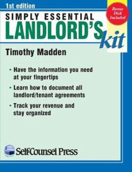 Paperback Simply Essential Landlord's Kit Book
