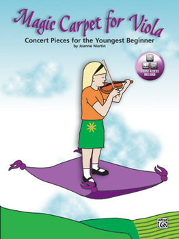 Paperback Magic Carpet for Viola: Concert Pieces for the Youngest Beginners, Book & CD [With CD] Book
