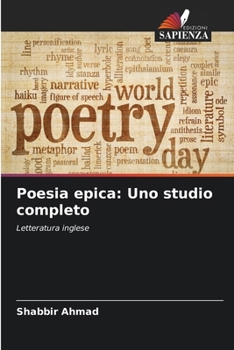 Paperback Poesia epica: Uno studio completo [Italian] Book