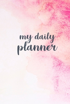 Paperback Undated Daily Planner: Plan your top priorities and stay organized! Book