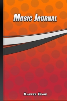 Paperback Rapper Book: Music Journal Book