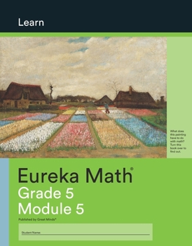 Paperback Eureka Math Grade 5 Learn Workbook #3 (Module 5) Book