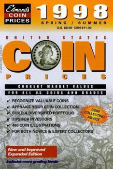 Paperback Edmund's United States Coin Prices: Current Market Values for All U.S. Coins and Grades Book