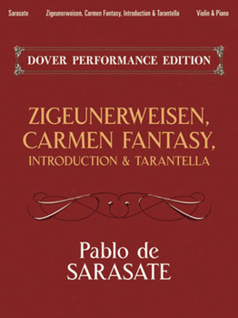 Paperback Zigeunerweisen, Carmen Fantasy, Introduction & Tarantella: With Separate Violin Part Book