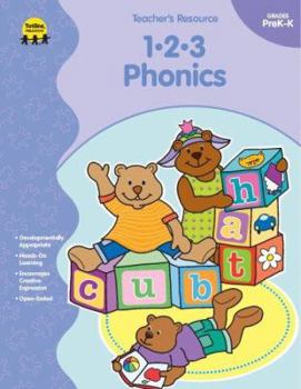 Paperback 1-2-3 Phonics Book