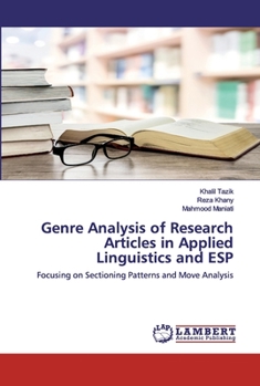 Paperback Genre Analysis of Research Articles in Applied Linguistics and ESP Book