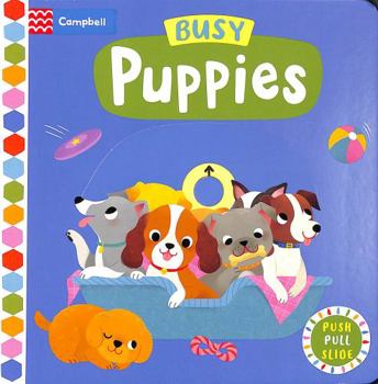 Paperback Busy Puppies Book