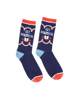Misc. Get Political Socks - Large Book