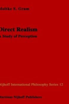 Hardcover Direct Realism: A Study of Perception Book