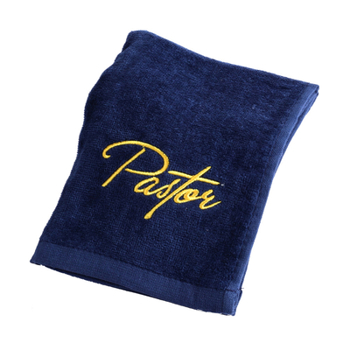 Pastor Towel Pastor Navy Cotton