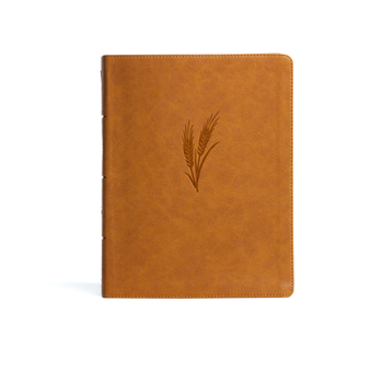 Imitation Leather KJV Notetaking Bible, Large Print Edition, Camel Leathertouch Book