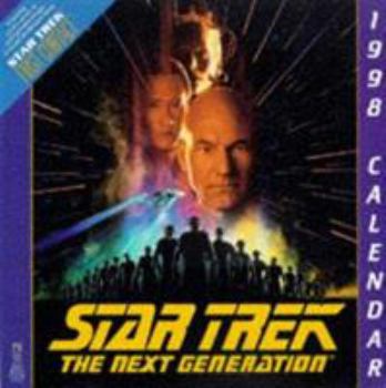Paperback STAR TREK THE NEXT GENERATION 1998 CALENDAR (Star Trek 1998 Wall Calendars) Book