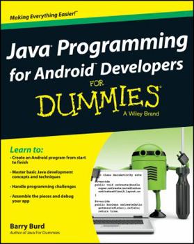 Paperback Java Programming for Android Developers for Dummies Book