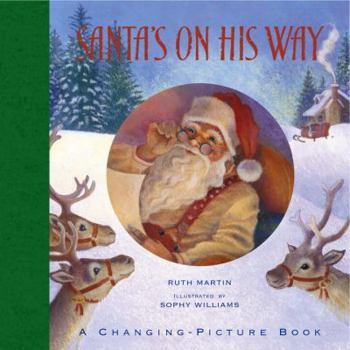 Hardcover Santa's on His Way Book