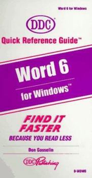 Paperback Word 6 for Windows Book