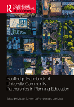 Paperback Routledge Handbook of University-Community Partnerships in Planning Education Book