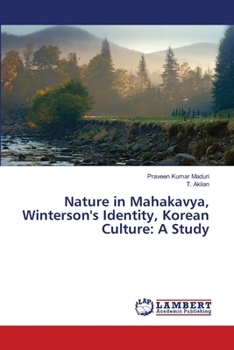 Paperback Nature in Mahakavya, Winterson's Identity, Korean Culture: A Study Book