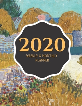 2020 Weekly & Monthly Planner: Planner And Journal Organizer 2020 | Planner Calendar 2020