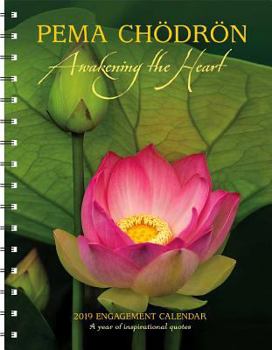 Calendar Pema Chodron 2019 Engagement Calendar: Awakening the Heart Book