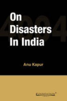 Hardcover On Disasters in India Book