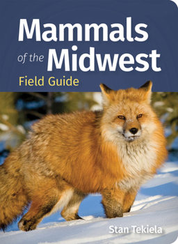 Paperback Mammals of the Midwest Field Guide Book