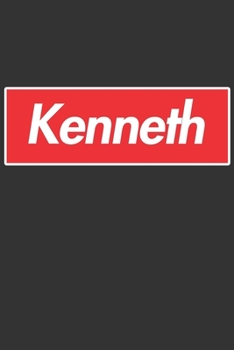 Paperback Kenneth: Kenneth Planner Calendar Notebook Journal, Personal Named Firstname Or Surname For Someone Called Kenneth For Christma Book