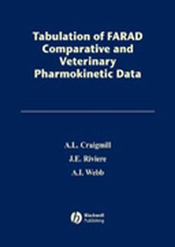 Hardcover Tabulation of Farad Comparative and Veterinary Pharmacokinetic Data Book