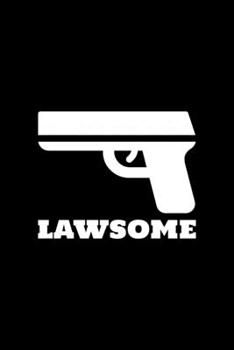 Lawsome: Blank Lined Journal | Office Notebook | Writing Creativity | Meeting Notes | Documentation