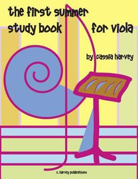 Paperback The First Summer Study Book for Viola Book