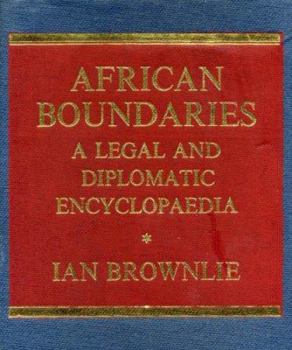 Hardcover African Boundaries Book