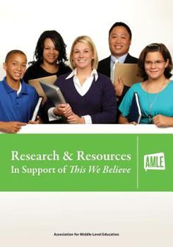 Hardcover Research and Resources in Support of This We Believe Book