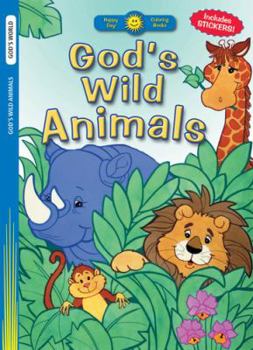 Paperback God's Wild Animals (Happy Day) Book