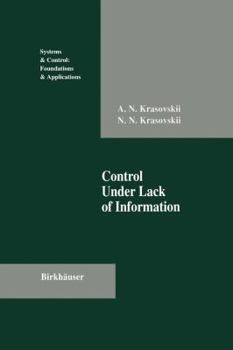 Paperback Control Under Lack of Information Book