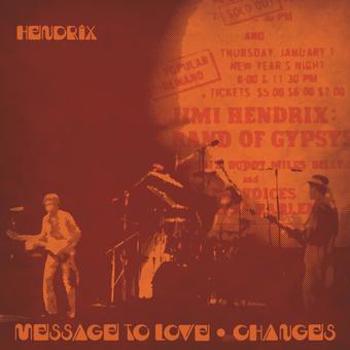 Vinyl Message To Love / Changes (Red/Yellow Swirl 7" Sin Book