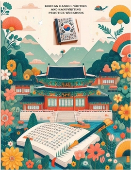 Paperback Korean Hangul Writing and Handwriting Practice Workbook Book