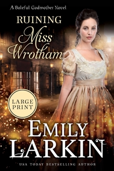 Paperback Ruining Miss Wrotham [Large Print] Book