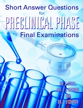 Paperback Short Answer Questions for Preclinical Phase Final Examinations Book