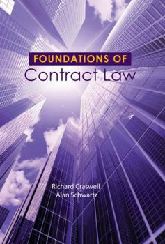 Paperback Foundations of Contract Law (Foundations of Law Series) Book
