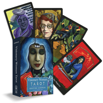 Visionary Woman Tarot: (78 Full-Color Cards and 128-Page Full-Color Guidebook)