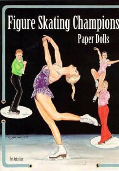 Paperback Figure Skating Champions Paper Dolls Book